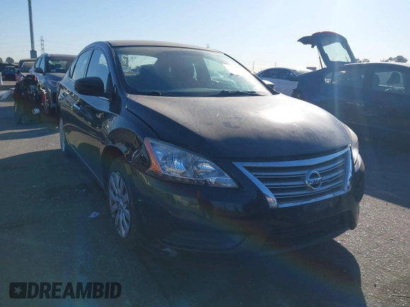 2015 Nissan Sentra SR with VIN 3N1AB7AP9FL655288, listed as a IAAI auction lot 41353119 with Not Provided miles and . Bid and sale history available at DreamBid. Image 1.