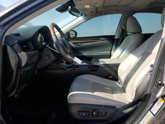 2017 Lexus ES with VIN 58ABK1GG5HU068749, listed as a Copart auction lot 49033085 with 43,382 mi miles and Salvage Title. Bid and sale history available at carsss.com. Image 7.