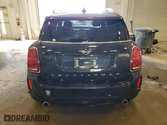 2024 MINI Countryman Cooper S with VIN WMZ83BR07R3R39425, listed as a Copart auction lot 78035884 with 22,247 mi miles and Salvage Title. Bid and sale history available at carsss.com. Image 6.