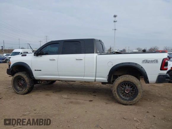 2020 Ram 2500 Laramie with VIN 3C6UR5NL9LG101116, listed as a IAAI auction lot 41694638 with 92,472 mi miles. Bid and sale history available at carsss.com. Image 14.