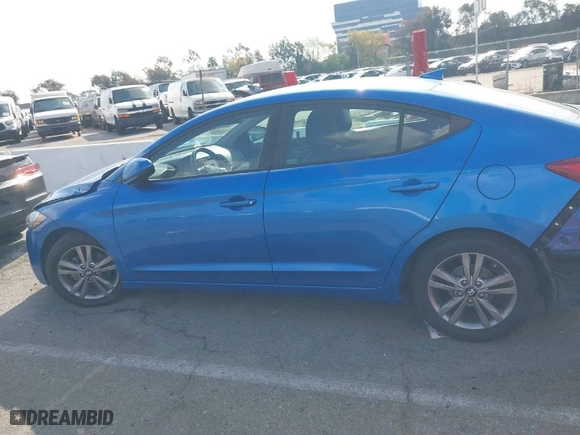 2017 Hyundai Elantra Limited with VIN 5NPD84LF7HH006619, listed as a IAAI auction lot 41393895 with 122,840 mi miles. Bid and sale history available at carsss.com. Image 14.