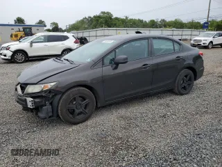 2013 Honda Civic LX z VIN 19XFB2F5XDE232038, wystawiony jako Copart lot #58690005 z przebiegiem 138 361 mil mil oraz Szkoda całkowita • Salvage title. Historia ofert i sprzedaży dostępna na DreamBid. Obrazek 1.