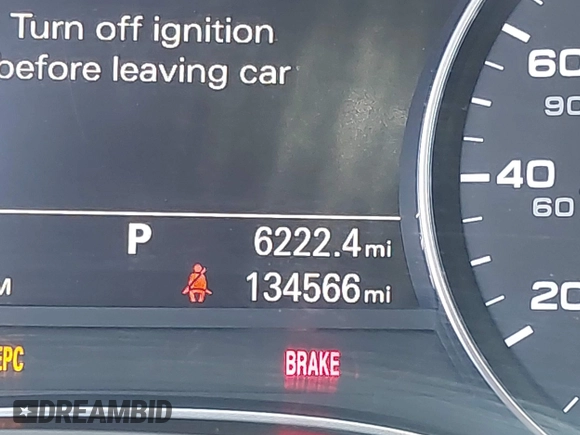 2014 Audi A6 Premium Plus with VIN WAUGFAFC6EN054589, listed as a IAAI auction lot 42308820 with 134,566 mi miles and . Bid and sale history available at DreamBid. Image 15.
