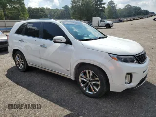 2014 Kia Sorento SX Limited z VIN 5XYKWDA71EG501636, wystawiony jako Copart lot #72324524 z przebiegiem 166 496 mil mil oraz Szkoda całkowita • Salvage title. Historia ofert i sprzedaży dostępna na DreamBid. Obrazek 4.