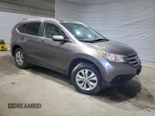 2012 Honda CR-V EX-L with VIN 5J6RM4H77CL061413, listed as a Copart auction lot 50892235 with 179,111 mi miles and Salvage Title. Bid and sale history available at DreamBid. Image 4.
