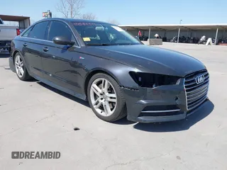 2016 Audi A6 3.0T Premium Plus with VIN WAUFGAFC0GN093898, listed as a IAAI auction lot 41844371 with 71,189 mi miles. Bid and sale history available at carsss.com. Image 1.
