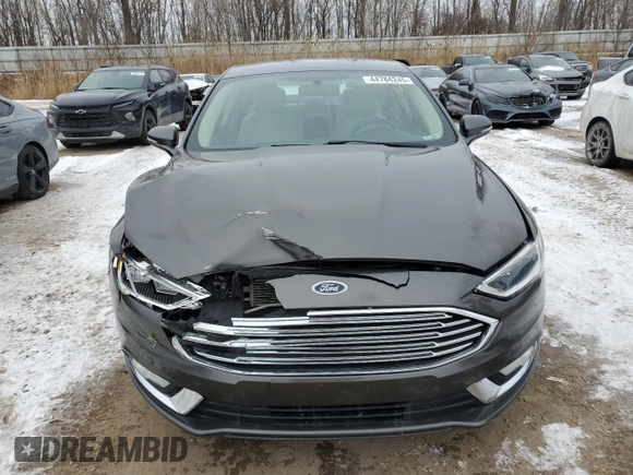 2018 Ford Fusion Titanium with VIN 3FA6P0D9XJR205833, listed as a Copart auction lot 44784245 with 154,766 mi miles and Salvage title. Bid and sale history available at DreamBid. Image 5.
