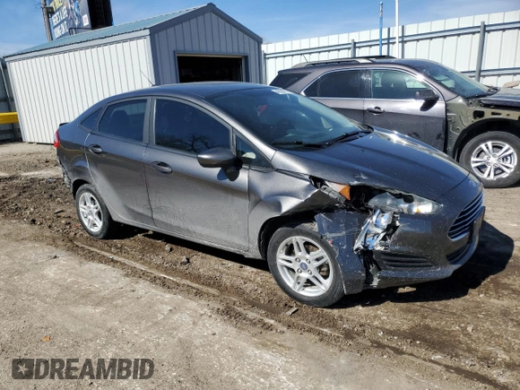 2017 Ford Fiesta SE with VIN 3FADP4BJ8HM116037, listed as a Copart auction lot 46684015 with 100,909 mi miles and Salvage Title. Bid and sale history available at DreamBid. Image 4.