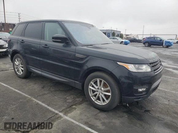 2017 Land Rover Range Rover Sport SE with VIN SALWG2FVXHA158297, listed as a Copart auction lot 50999465 with 49,456 mi miles and Salvage title. Bid and sale history available at DreamBid. Image 4.