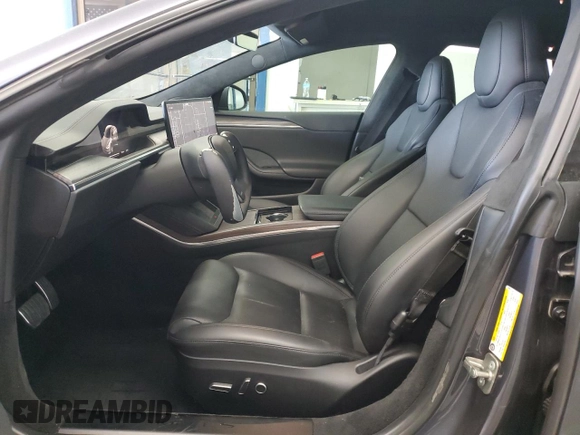 2022 Tesla Model S с VIN 5YJSA1E5XNF488415, выставлен на аукционе Copart как лот 57347565 с пробегом 18 662 миль миль и Списание • Salvage title. История ставок и продаж доступна на DreamBid. Изображение 7.