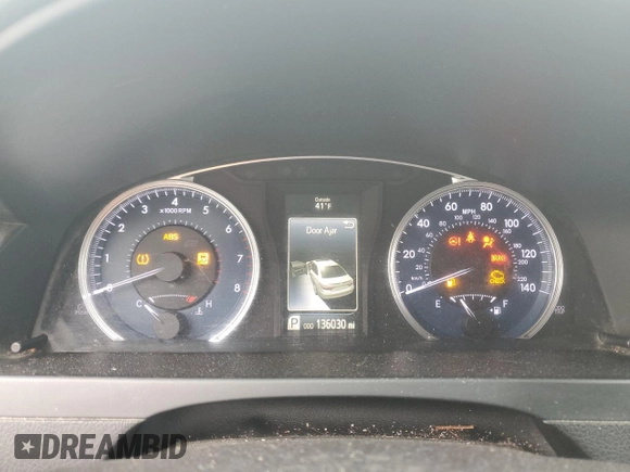 2016 Toyota Camry XLE with VIN 4T4BF1FK2GR551332, listed as a Copart auction lot 48118325 with 136,030 mi miles and Salvage Title. Bid and sale history available at DreamBid. Image 9.