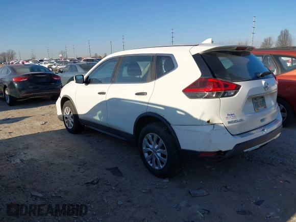 2018 Nissan Rogue SV with VIN KNMAT2MV1JP572474, listed as a IAAI auction lot 41756972 with 156,988 mi miles. Bid and sale history available at carsss.com. Image 3.
