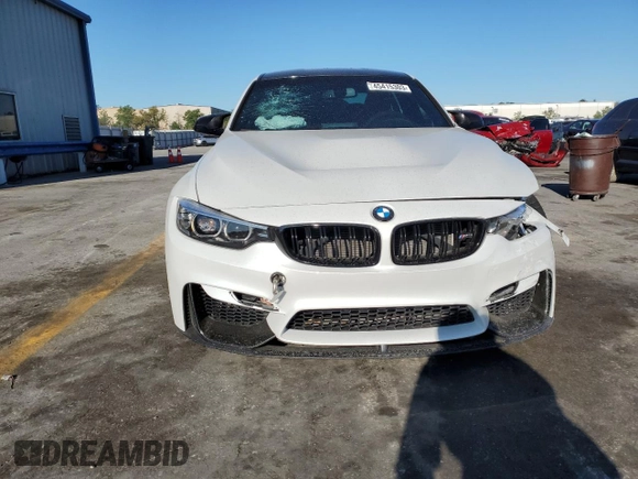 2018 BMW M3 with VIN WBS8M9C54J5K99413, listed as a Copart auction lot 45415303 with 31,691 mi miles. Bid and sale history available at carsss.com. Image 5.