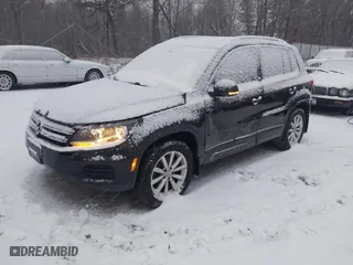 2017 Volkswagen Tiguan Wolfsburg Edition with VIN WVGSV7AX7HK001544, listed as a IAAI auction lot 41295578 with 81,950 mi miles. Bid and sale history available at carsss.com. Image 17.