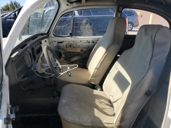 1969 Volkswagen Beetle with VIN 1190492991, listed as a Copart auction lot 46462205 with 18,726 mi miles and Clean Title. Bid and sale history available at DreamBid. Image 7.