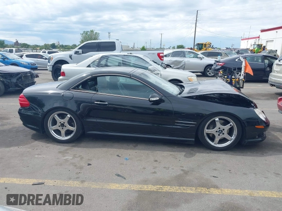 2003 Mercedes-Benz SL 500 with VIN WDBSK75FX3F029398, listed as a IAAI auction lot 42289295 with Not provided miles and . Bid and sale history available at DreamBid. Image 13.