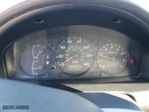 2000 Mazda Protege ES with VIN JM1BJ2210Y0259509, listed as a Copart auction lot 45639575 with 239,398 mi miles and Salvage Title. Bid and sale history available at carsss.com. Image 9.