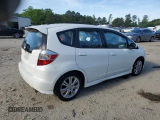 2010 Honda Fit Sport with VIN JHMGE8H49AC038461, listed as a Copart auction lot 54330355 with 133,428 mi miles and Salvage title. Bid and sale history available at DreamBid. Image 3.