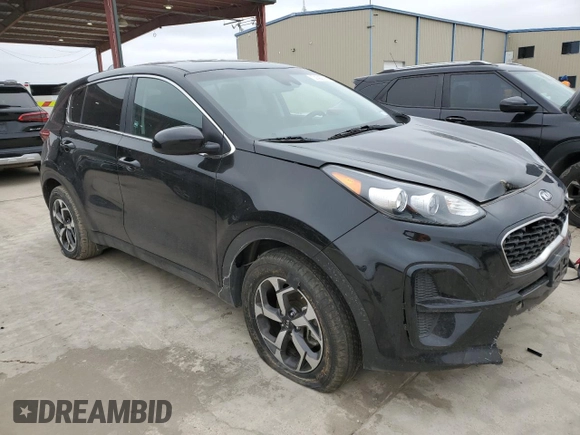 2020 Kia Sportage LX with VIN KNDPM3AC6L7793314, listed as a Copart auction lot 45970655 with 46,619 mi miles and Clean Title. Bid and sale history available at DreamBid. Image 4.