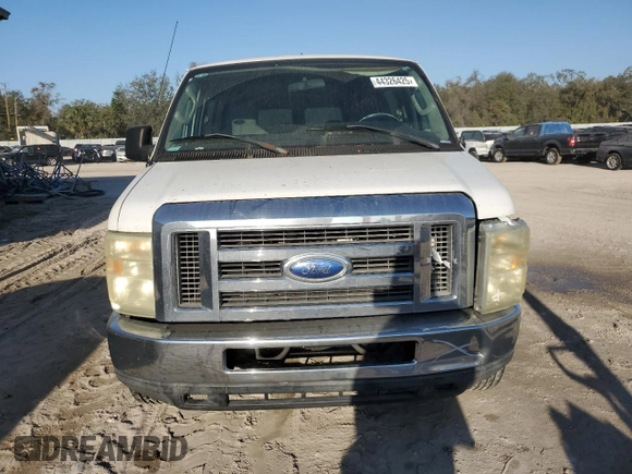 2011 Ford Econoline Passenger XL with VIN 1FBNE3BLXBDA42711, listed as a Copart auction lot 44326425 with 476,137 mi miles and Salvage Title. Bid and sale history available at carsss.com. Image 5.