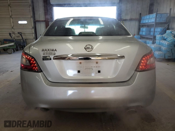 2014 Nissan Maxima S with VIN 1N4AA5AP1EC457227, listed as a Copart auction lot 46235375 with 160,468 mi miles and Salvage Title. Bid and sale history available at DreamBid. Image 6.