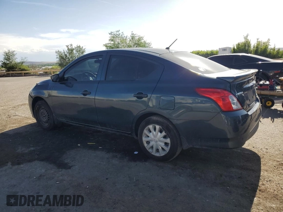 2016 Nissan Versa S Plus with VIN 3N1CN7AP9GL839230, listed as a Copart auction lot 58533005 with 82,623 mi miles and Salvage title. Bid and sale history available at DreamBid. Image 2.