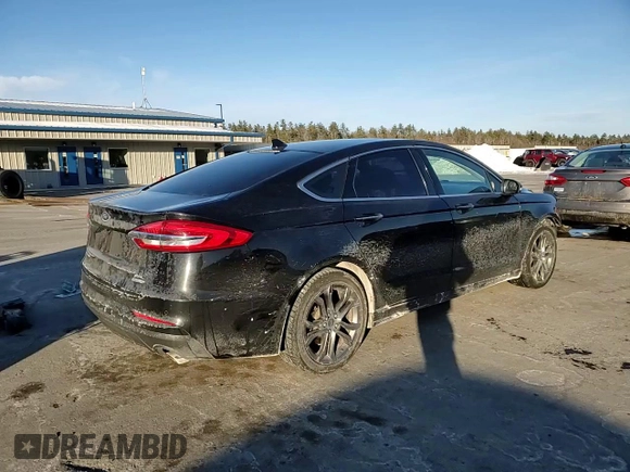 2019 Ford Fusion SEL with VIN 3FA6P0CD2KR222309, listed as a Copart auction lot 42628695 with 85,456 mi miles and Salvage Title. Bid and sale history available at carsss.com. Image 11.