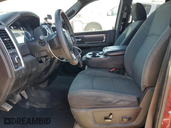 2021 Ram 1500 Warlock with VIN 1C6RR7GG1MS537311, listed as a Copart auction lot 53086835 with 56,384 mi miles and Salvage title. Bid and sale history available at DreamBid. Image 7.
