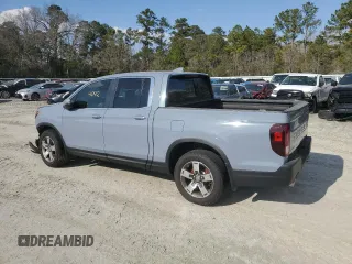 2024 Honda Ridgeline RTL with VIN 5FPYK3F56RB030210, listed as a Copart auction lot 47406845 with 4,042 mi miles and Salvage title. Bid and sale history available at DreamBid. Image 2.