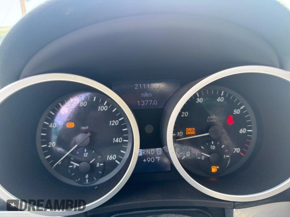 2007 Mercedes-Benz SLK 280 с VIN WDBWK54FX7F139879, выставлен на аукционе Copart как лот 57631725 с пробегом 211 138 миль миль и Чистый • Clean title. История ставок и продаж доступна на DreamBid. Изображение 8.
