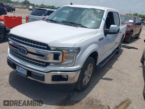 2019 Ford F-150 XL with VIN 1FTEW1C47KKE32195, listed as a IAAI auction lot 42637913 with Not provided miles and . Bid and sale history available at DreamBid. Image 2.