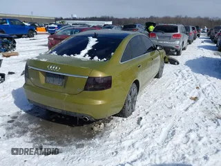 2007 Audi A6 3.2L with VIN WAUDH74F87N075637, listed as a IAAI auction lot 41563874 with 174,779 mi miles. Bid and sale history available at carsss.com. Image 4.