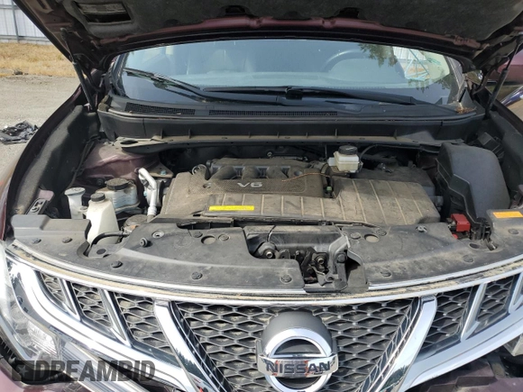 2014 Nissan Murano LE z VIN JN8AZ1MW3EW500273, wystawiony jako Copart lot #58333095 z przebiegiem 46 474 mil mil oraz Szkoda całkowita • Salvage title. Historia ofert i sprzedaży dostępna na DreamBid. Obrazek 12.