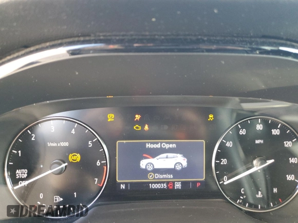 2021 Buick Envision Preferred with VIN LRBFZMR46MD163553, listed as a Copart auction lot 47015195 with 100,035 mi miles and Salvage Title. Bid and sale history available at carsss.com. Image 9.