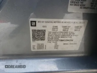 2021 Chevrolet Silverado 1500 RST with VIN 3GCUYEET6MG286206, listed as a Copart auction lot 87285864 with 91,433 mi miles and Salvage Title. Bid and sale history available at carsss.com. Image 12.