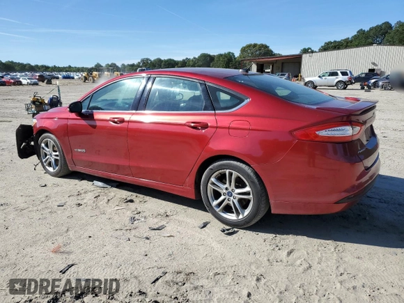 2016 Ford Fusion SE Hybrid with VIN 3FA6P0LU7GR162714, listed as a Copart auction lot 57532635 with 151,633 mi miles and Salvage title. Bid and sale history available at DreamBid. Image 2.