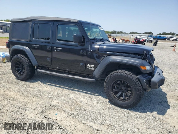 2020 Jeep Wrangler Unlimited Sport S с VIN 1C4HJXDN7LW223393, выставлен на аукционе Copart как лот 60061445 с пробегом 83 274 миль миль и Списание • Salvage title. История ставок и продаж доступна на DreamBid. Изображение 4.