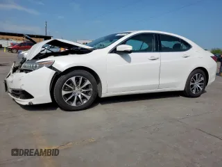 2017 Acura TLX with VIN 19UUB1F34HA002733, listed as a Copart auction lot 51341875 with 184,982 mi miles and Salvage Title. Bid and sale history available at carsss.com. Image 1.