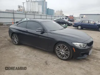 2017 BMW 4 Series 430i with VIN WBA4R7C50HK876586, listed as a Copart auction lot 81944434 with 75,301 mi miles and Salvage Title. Bid and sale history available at DreamBid. Image 4.