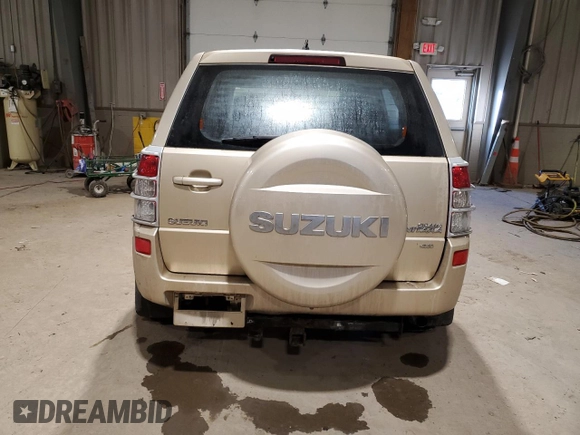 2008 Suzuki Grand Vitara w/Spare & Cargo Covers with VIN JS3TD941284101927, listed as a Copart auction lot 88730285 with Not provided miles and Salvage title. Bid and sale history available at DreamBid. Image 6.