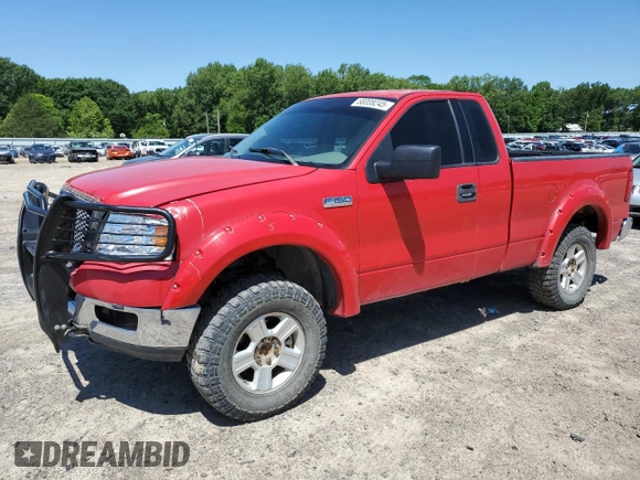 2004 Ford F-150 XL with VIN 1FTRF14574NB83388, listed as a Copart auction lot 58008245 with 173,667 mi miles and Clean title. Bid and sale history available at DreamBid. Image 1.