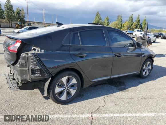 2019 Hyundai Ioniq with VIN KMHC75LH6KU044387, listed as a Copart auction lot 48553905 with 53,533 mi miles and Salvage Title. Bid and sale history available at DreamBid. Image 3.