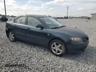 2006 Mazda 3 i with VIN JM1BK12F761483967, listed as a Copart auction lot 54204115 with 60,871 mi miles and Salvage Title. Bid and sale history available at carsss.com. Image 4.