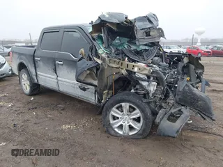 2018 Ford F-150 XL z VIN 1FTEW1EG3JFA69988, wystawiony jako IAAI lot #41429502 z przebiegiem Nie podano mil oraz . Historia ofert i sprzedaży dostępna na DreamBid. Obrazek 1.