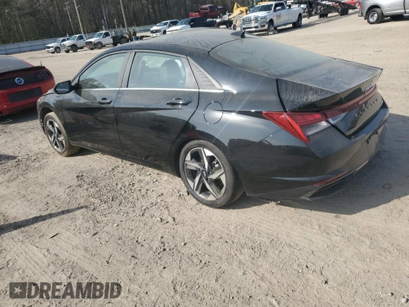 2023 Hyundai Elantra Limited with VIN KMHLP4AG2PU608936, listed as a Copart auction lot 48985815 with 24,299 mi miles and Salvage Title. Bid and sale history available at DreamBid. Image 2.