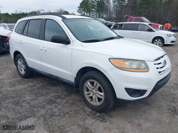 2010 Hyundai Santa Fe GLS with VIN 5NMSG3AB9AH408004, listed as a IAAI auction lot 41758022 with 102,061 mi miles. Bid and sale history available at carsss.com. Image 1.
