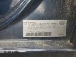2010 Audi A4 2.0T Premium Plus with VIN WAUWFAFL0AA070364, listed as a Copart auction lot 53950565 with 0 mi miles and Clean Title. Bid and sale history available at carsss.com. Image 12.