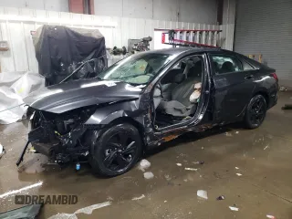 2022 Hyundai Elantra SEL z VIN 5NPLS4AG1NH055223, wystawiony jako Copart lot #46185545 z przebiegiem 859 mil mil oraz Szkoda całkowita • Salvage title. Historia ofert i sprzedaży dostępna na DreamBid. Obrazek 1.