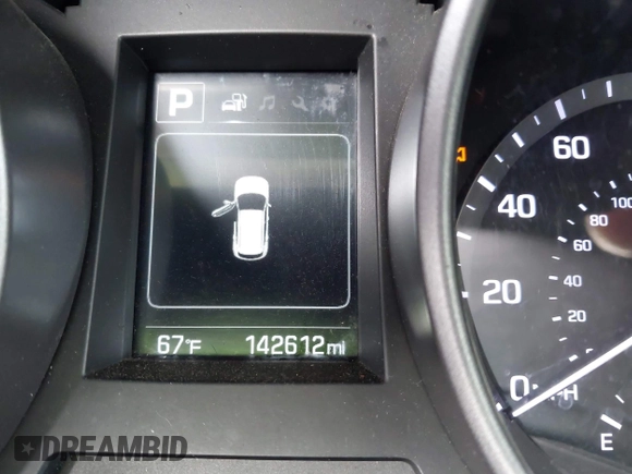 2018 Hyundai Santa Fe 2.4L with VIN 5NMZT3LB4JH069868, listed as a IAAI auction lot 42675555 with 142,612 mi miles and . Bid and sale history available at DreamBid. Image 15.
