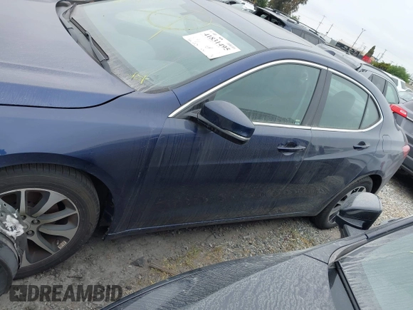 2017 Acura TLX with VIN 19UUB1F30HA001577, listed as a IAAI auction lot 41831495 with 78,183 mi miles. Bid and sale history available at carsss.com. Image 15.